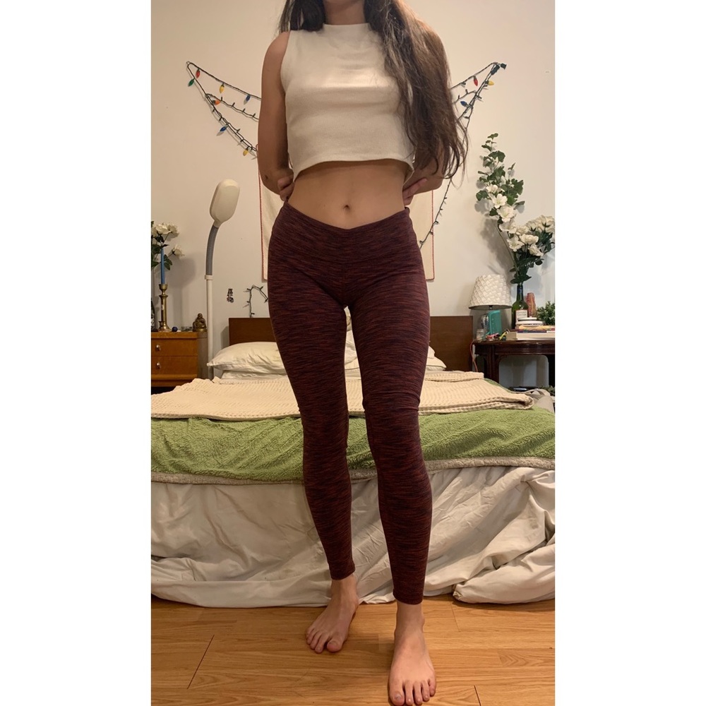 Alo SpaceDye Full Length Mid-Rise Leggings